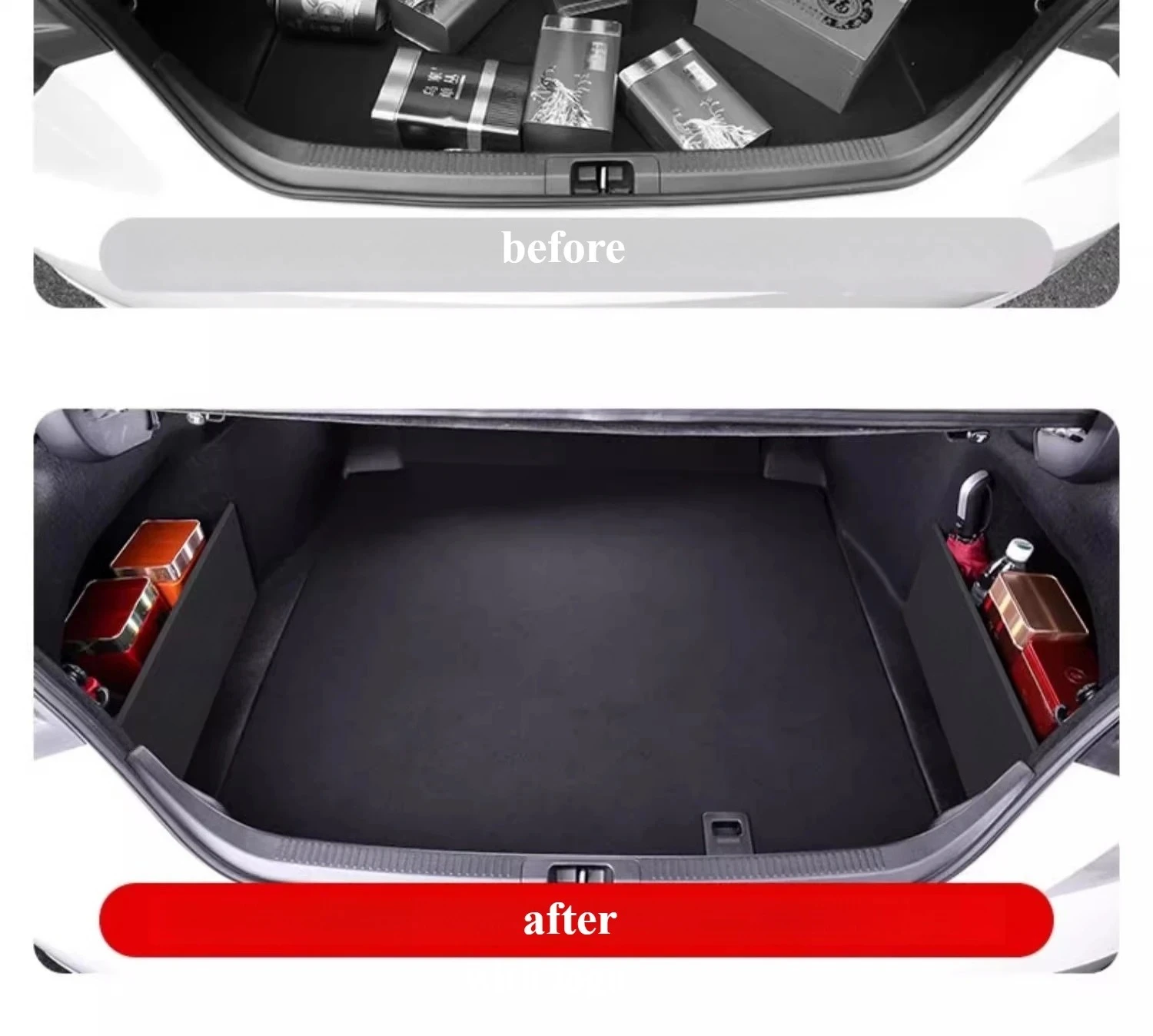 For Toyota Camry 2018-2025 Trunk Baffle Modified Car Supplies Storage Box Car Accessories Modification Splitter Plate Tools Auto