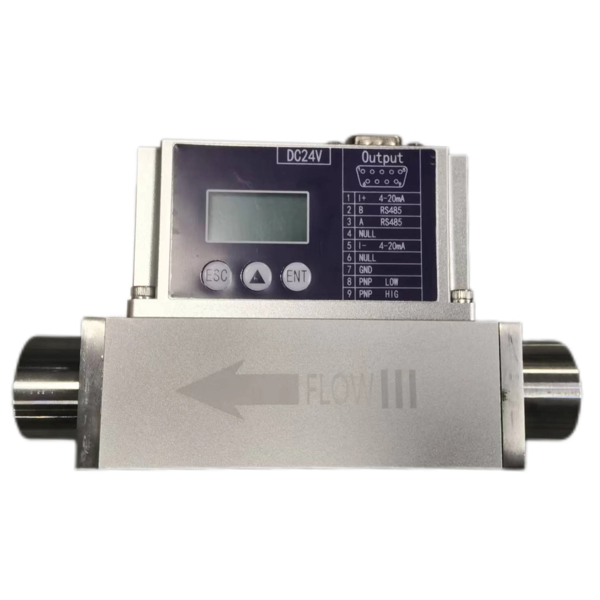 4-20mA RS485 Micro Gas Mass Flowmeter MODBUS Medium Temperature -10℃ ~ +50℃