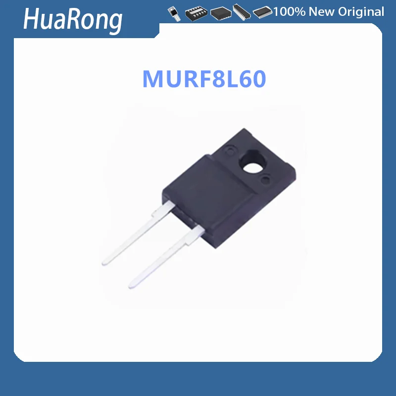 20Pcs/Lot MURF8L60 8L60 TO-220F-2