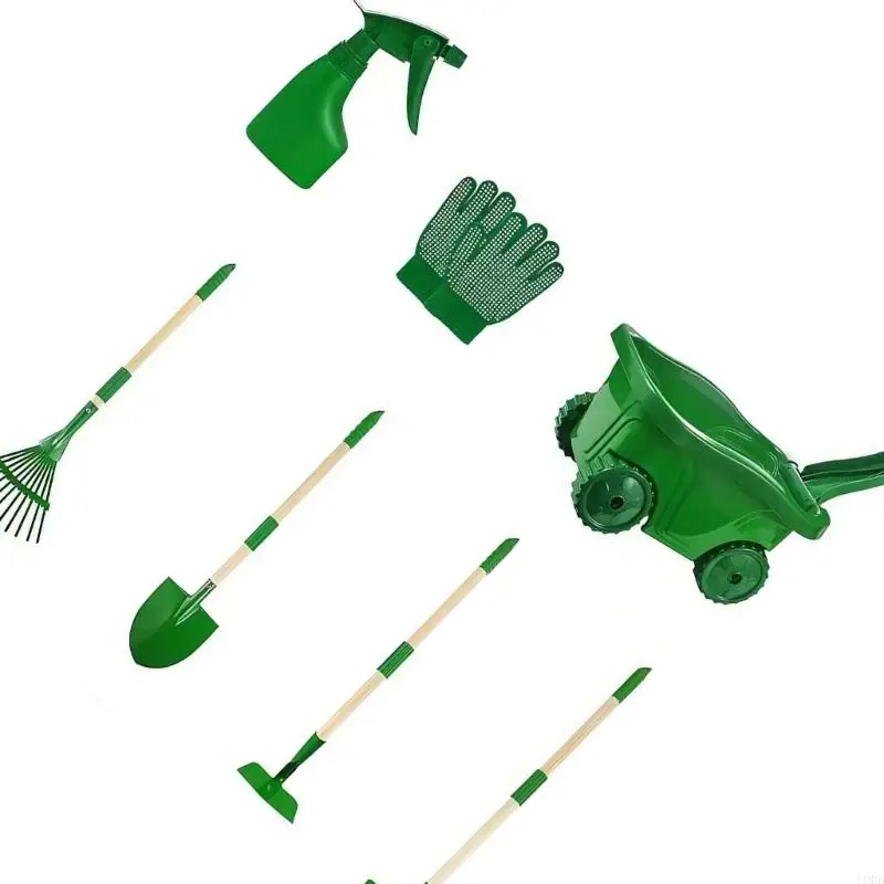 CORB 7 Divisions Fun Educational Tool Set for Juvenile Gardeners to Develop Responsibility Coordination and Nature Love