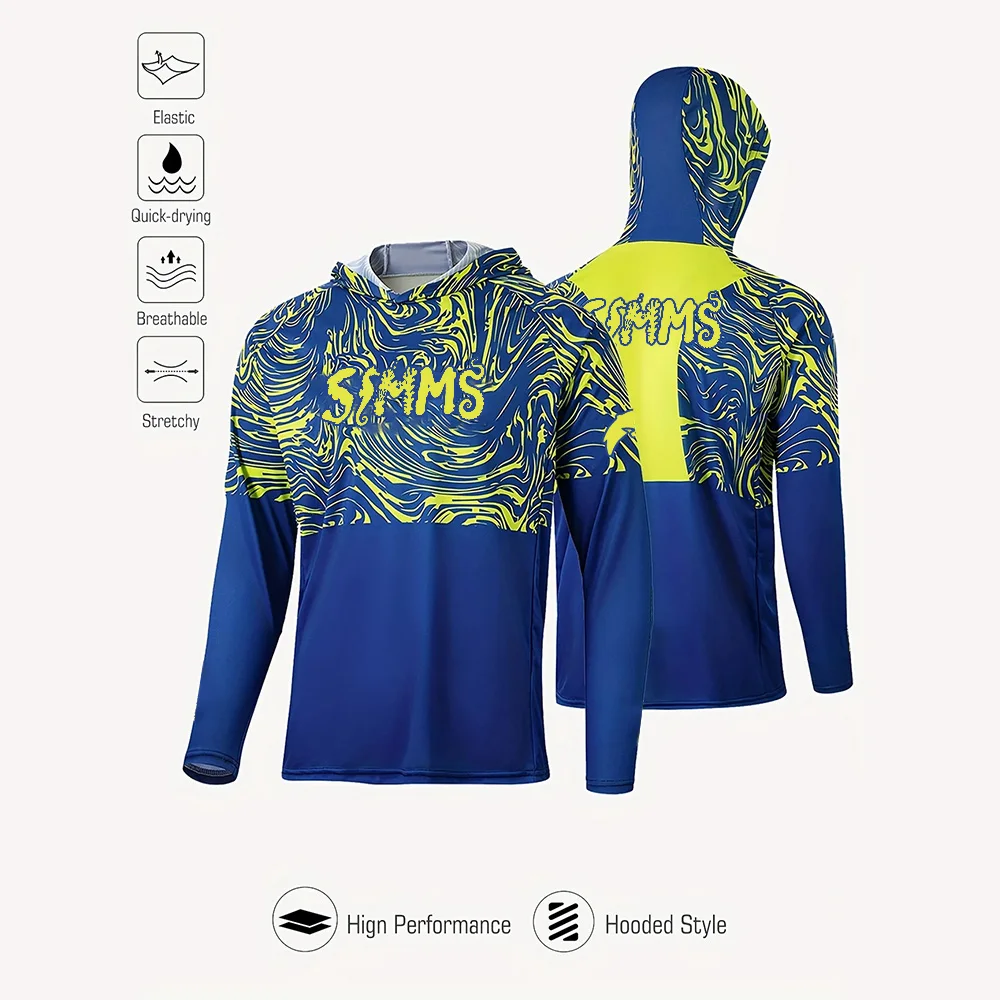 

Мужская рубашка для рыбалки с капюшоном, устойчивая к ультрафиолетовому излучению UPF50 + солдатский камуфляж с 3D принтом, уличный быстросохнущий большой рыболовный костюм, топ