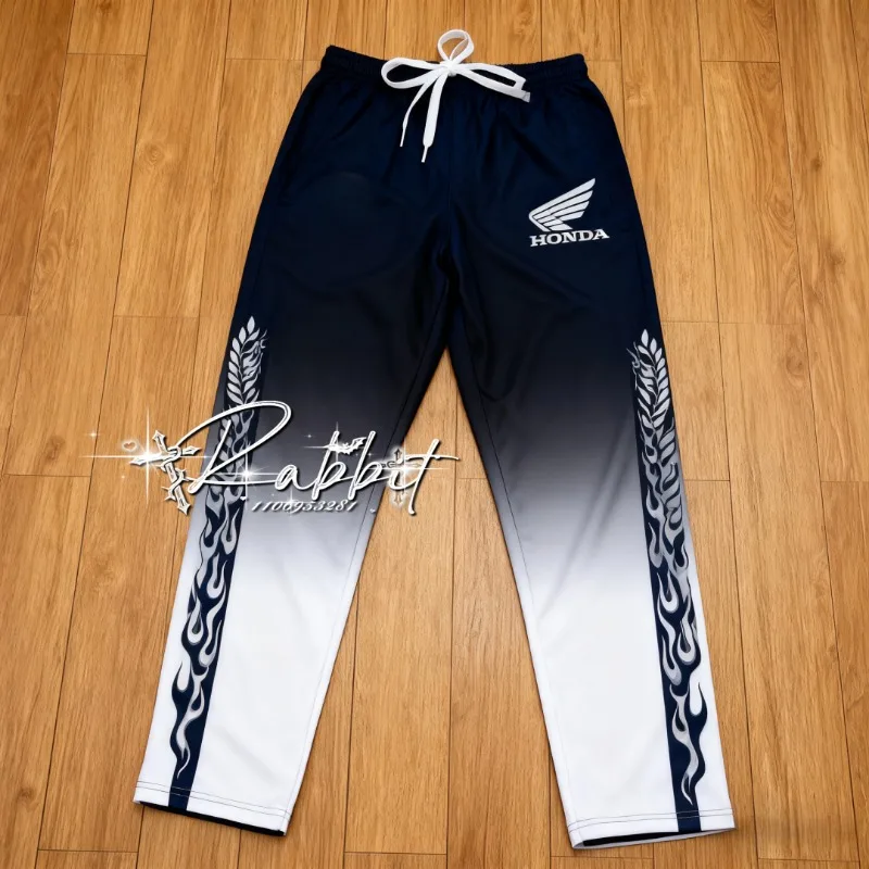 

25/26 New Outdoor Cycling Motorcycle Racing Off Road Enthusiast Pants Men's Sports Speed Drying Honda Racing Team Rider Pants