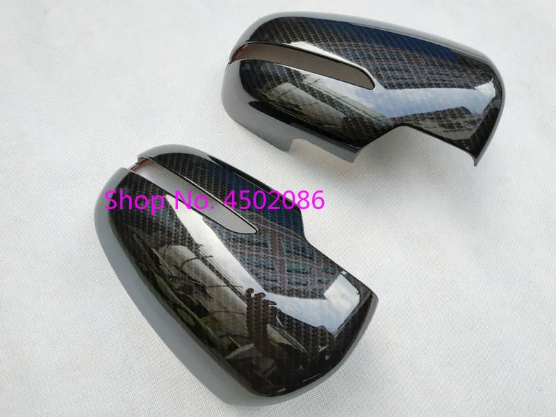 

ABS Carbon fiber pattern car Rcarearview mirror cover Trim/Rearview mirror Decoration For Suzuki Vitara Car styling