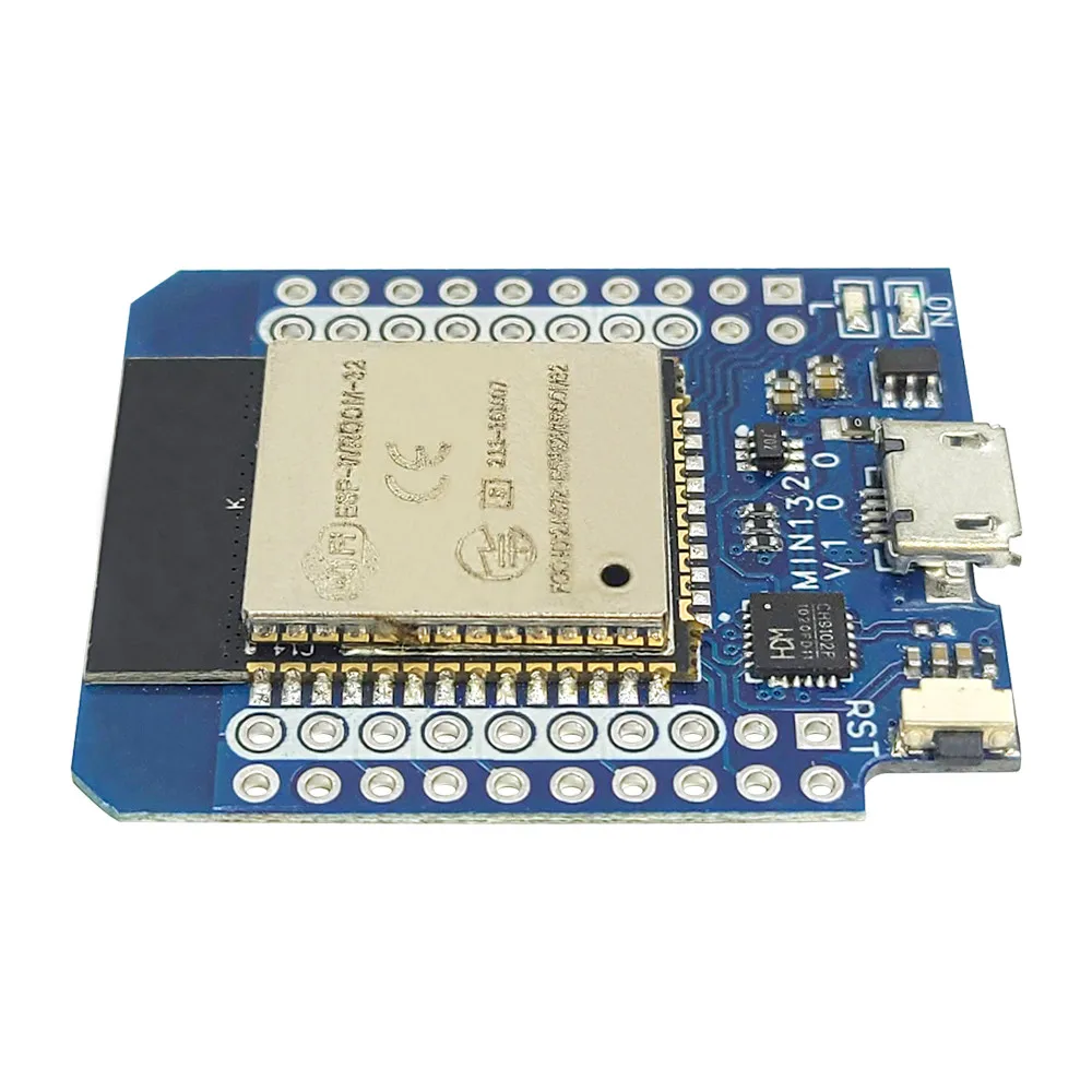 Imagem -06 - Placa de Desenvolvimento de Módulo Wifi para Internet das Coisas Serial 40pin Usb Micro Tipo-c d1 Mini Esp32 Cp2102 Ch9102f