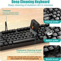 32-in-1 Multi-Functional Deep Cleaning Kit for iPhone Ports, AirPods, Keyboard, and Keycap Removal - Precision Tools 6