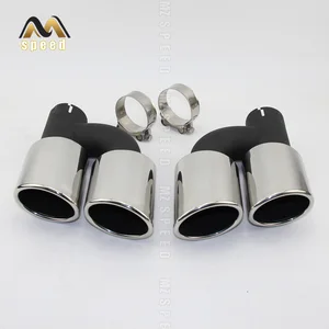 Schweigsedless -Stahl -Auspuffrohr, Bahnrohr, Spitzenklemme, geeignet für Audi A4, A5, A6, A7, S4, S5, S6, S7 geeignet 10 Hauptverkäufe besser Escape Audi - №10