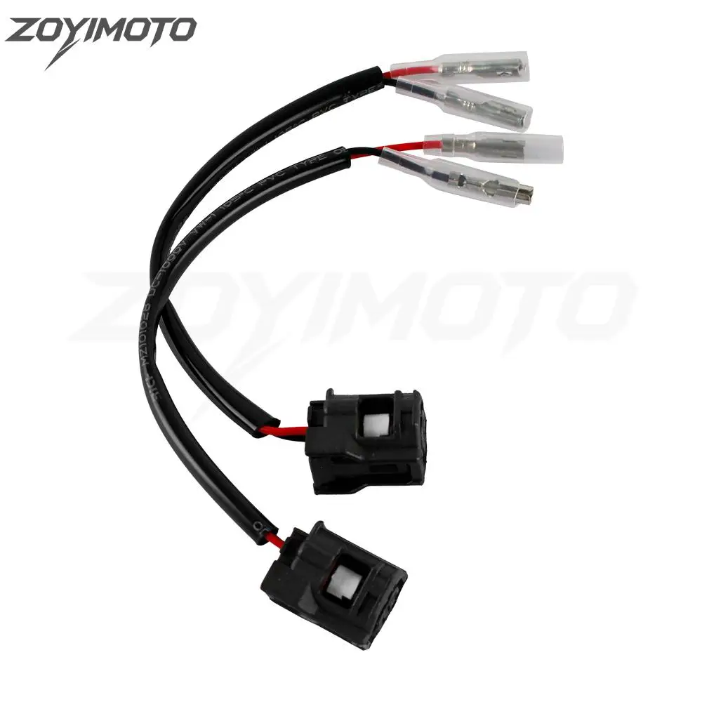 Turn Signal Wiring Harness Adapter Connector Plug Cable For Yamaha MT03 MT07 MT09 MT10 YZF R1 R6 Tracer 7 9 GT XSR 700 900