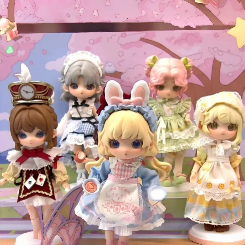 

Оригинальный Liroro Fairy Tale House Series Ob11 1/12 Bjd Blind Box Kawaii Аниме Фигурка Куклы Mystery Box Модная игрушка для девочек Подарочный запас