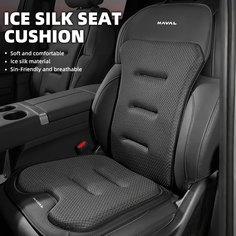 

Car Front Rear Seat Cover Ice Silk Cushion Backrest Protective Mat Accessories For Great Wall Haval F7 H6 H2 H3 H5 H7 2026 H8 H9
