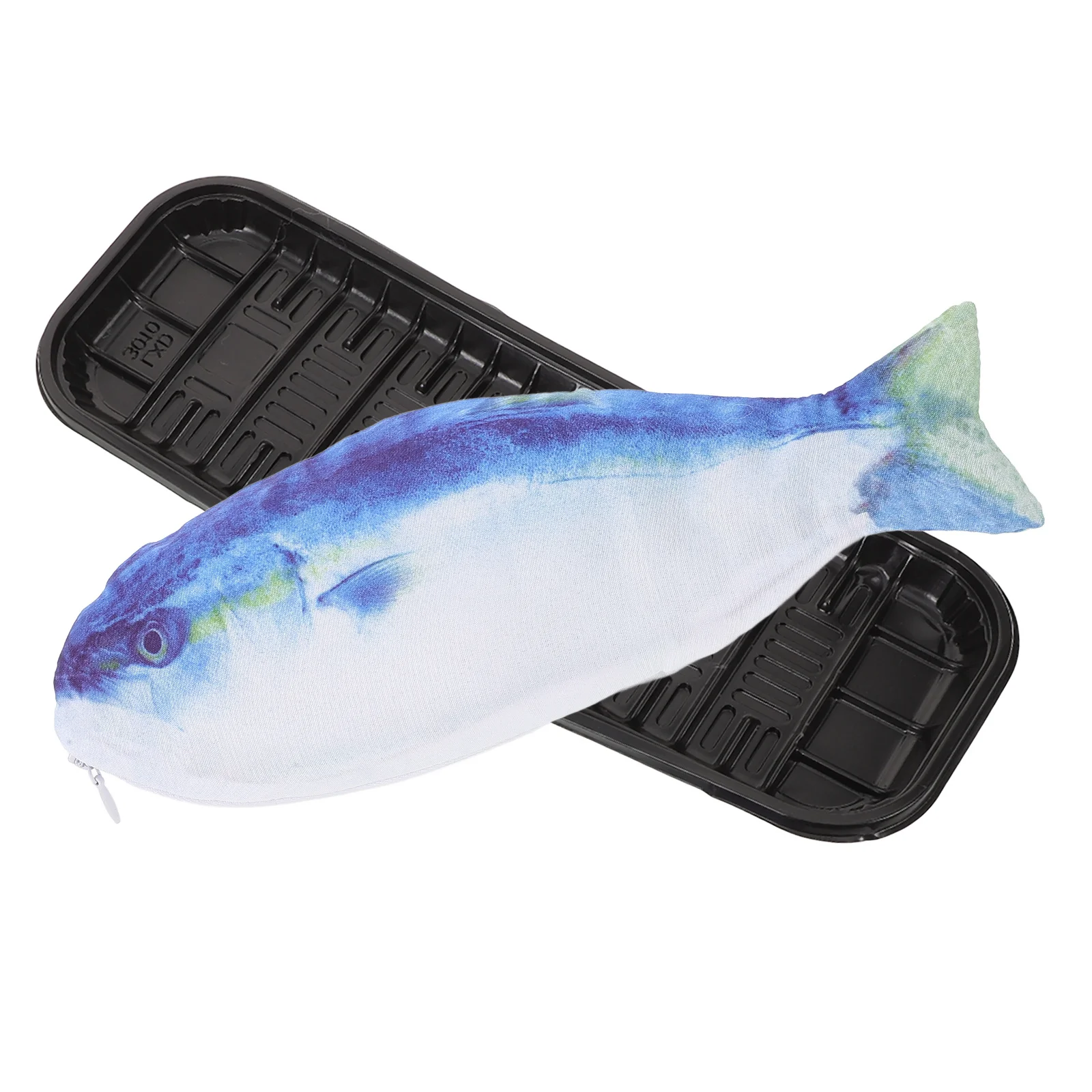 

Fish Shaped Pencil Bag Large Capacity Anti-Wear Stationery Organizer For Students Kids Kawaii Pencil Case Portable Makeup Brush