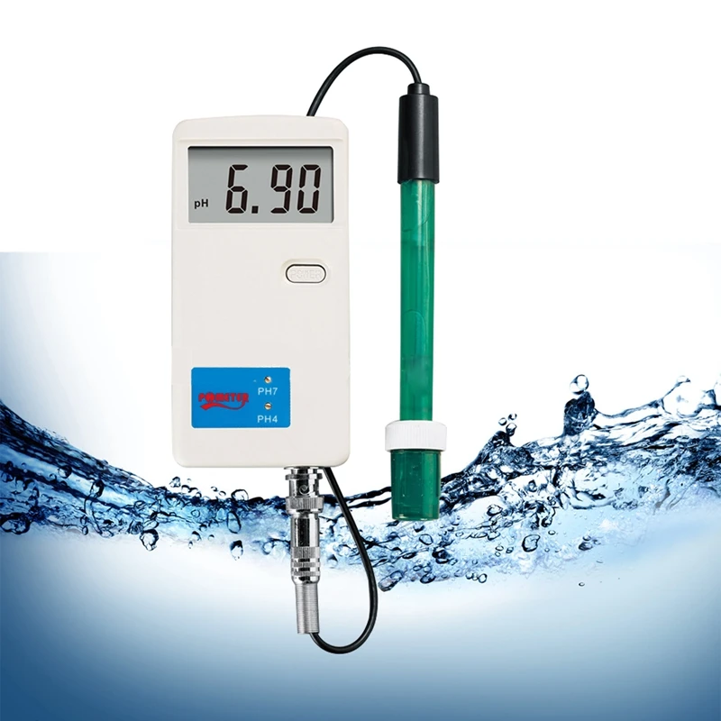 PH-012 Portable PH Meter Digital Water Quality Purity Tester For Biology Chemical Laboratory 0.00-14.00 Accuracy ph Analyzer