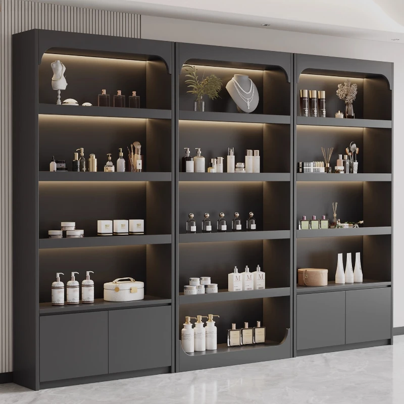 

Product Display Cabinet Supermarket Tobacco and Alcohol Office Sample Display Pet Stationery Store Cosmetics Storage Multi-layer