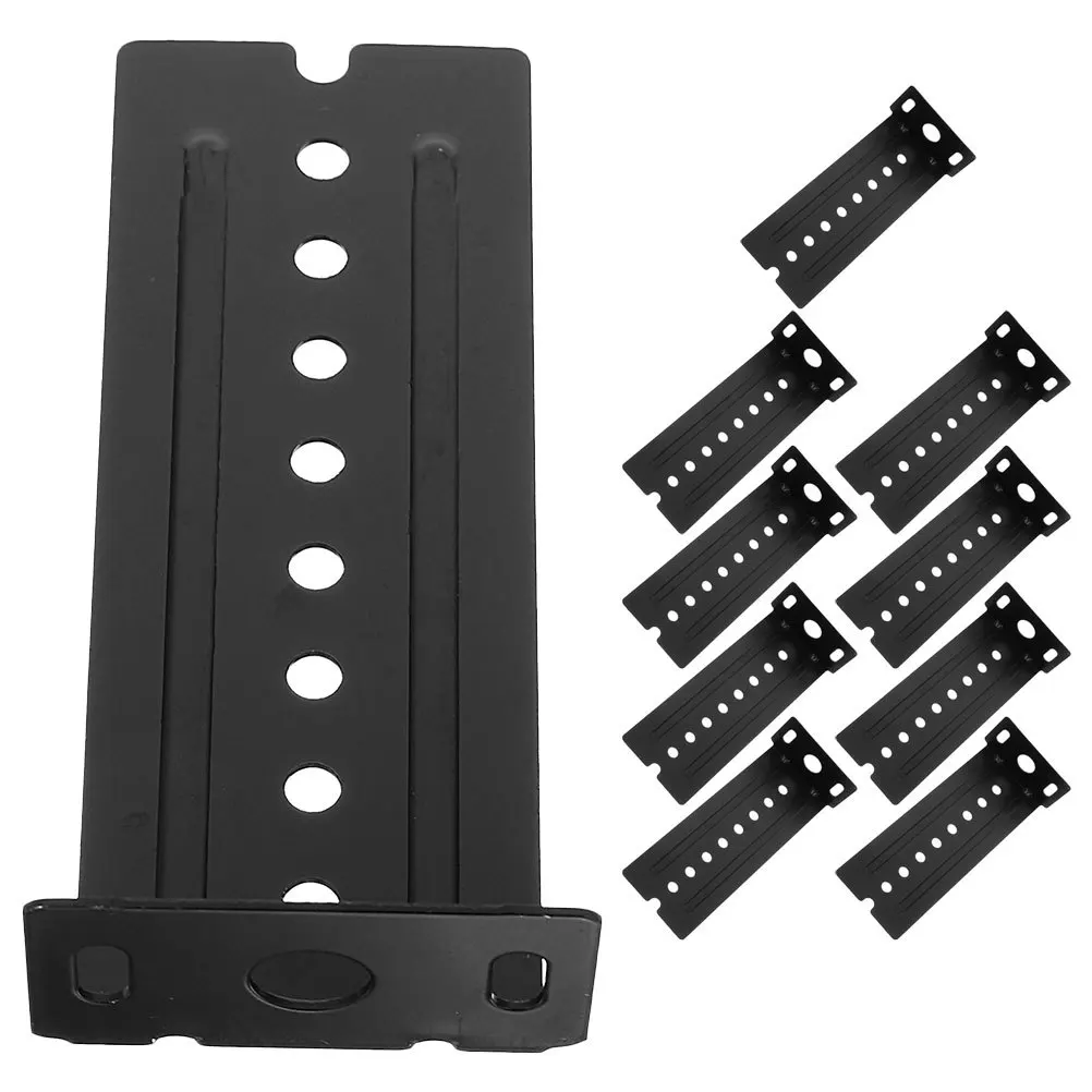 1 مجموعة الثقيلة لوحة المفاتيح الشريحة السكك الحديدية الموسعة L قوس أسفل دعم مستقرة السلس انزلاق مكتب الألعاب درج الشريحة بين قوسين #3