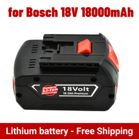 18V 18000mah rechargeable lithium-ion battery for 18V backup Battery 18Ah spare part portable BAT609 indicator lightf