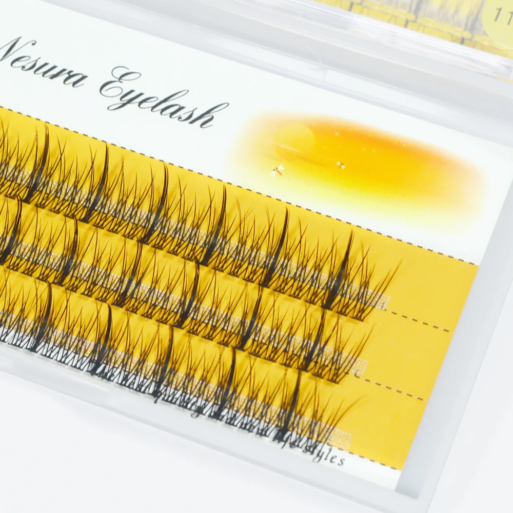 QSTY Professional Makeup 120 clusters Personal Cluster Eyelash Single tuft of M sandwich eyelash Grafting False Eyelashes