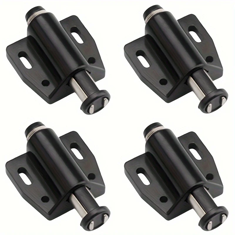 4 Pieces Easy-to-Install Door Magnets with Durable Plastic Construction, Suitable for Cabinets, Furniture, Cupboards, and Drawer