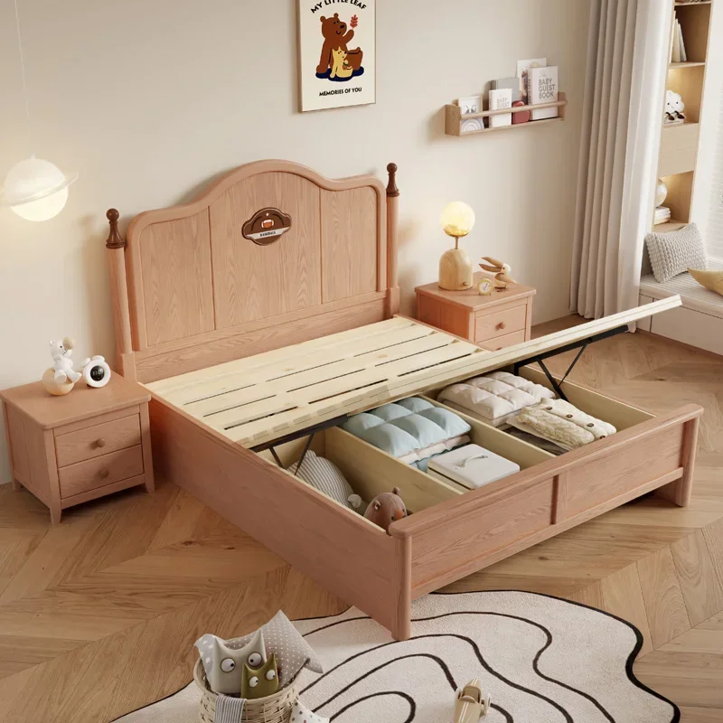 Bambino singolo per ragazza adolescente, piccolo appartamento per letto per studenti, piccolo letto per riporre la casa