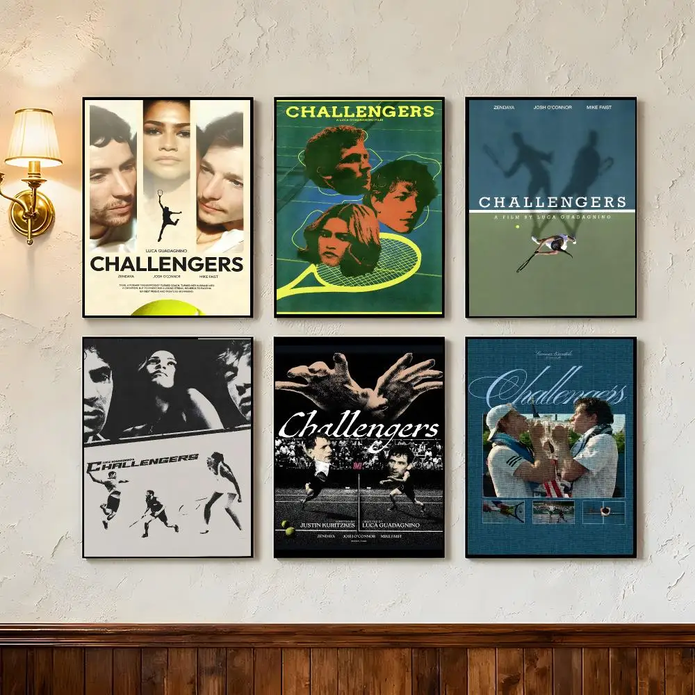 Movie Challengers Poster Wall Art Poster Prints Home Wall Decor Gift for Living Room, Bedroom Bar & Parlor