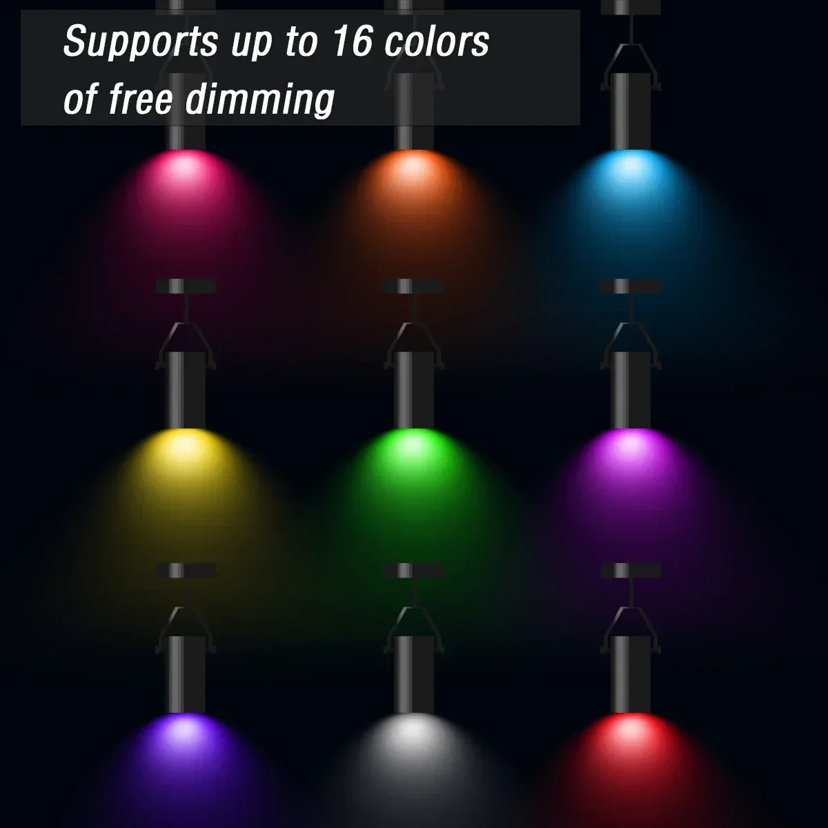 1-10PCS Smart RGBW LED Bulb E27 E14 B22 GU10 Power 6W 10W IR Remote Dimmable Multi-Color Light for Home Party Ambient Lighting - view 3
