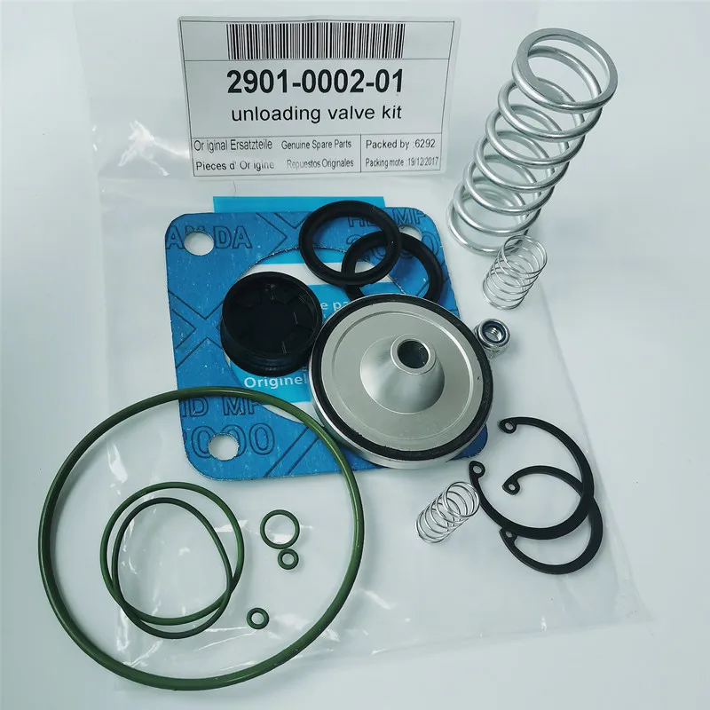 Latest 2901000201 Atlas Unloading Valve Maintenance Intake Valve Repair Kit Air Compressor Parts GA22 Valve Parts