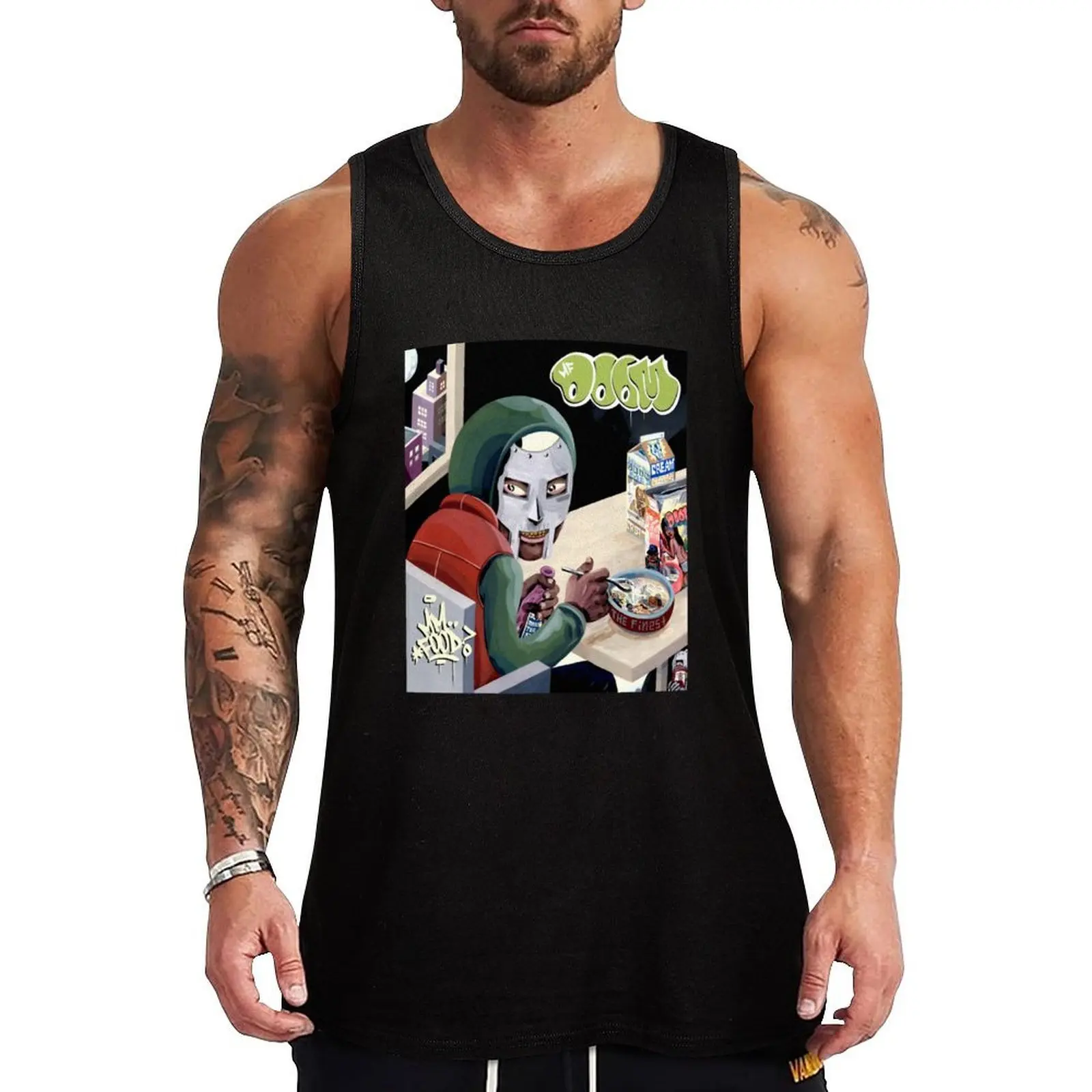 

m.f Tank Top vests for men t-shirt gym man anime gym Men's tops