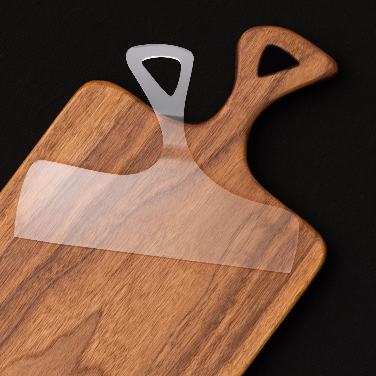 

3Pcs Reusable Cutting Handle Templates Acrylic Chopping Handle for Kitchen Precise Cutouts Design Cutting Templates