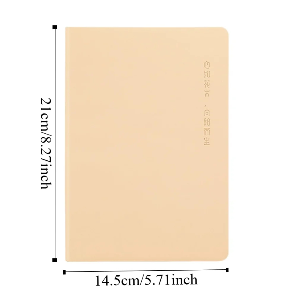 Утолщенный кожаный блокнот формата А5, журнал для путешественников с пустой подкладкой, блокнот с мягкой обложкой, студенческие канцелярские принадлежности, ежедневник, офис