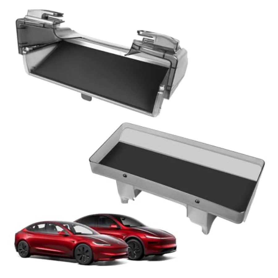 

Under Screen Storage Organizer for 2026 New [Retractable Tool-Free] Under Screen Storage Box with Behind Screen Tissue Holder C