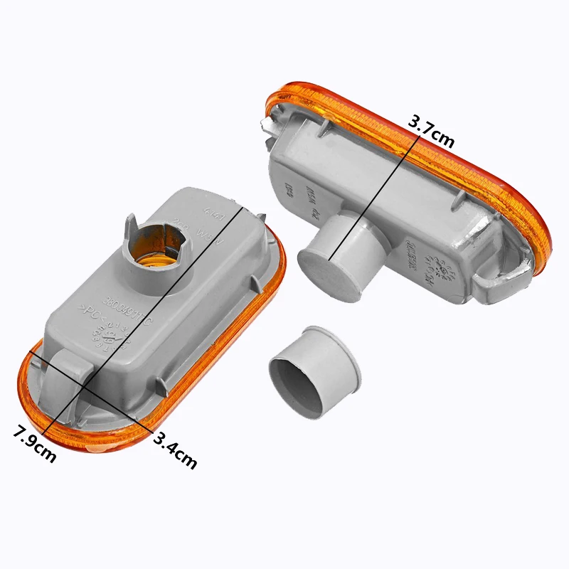 Lampu sinyal penanda sisi mobil untuk Golf Jetta MK4 1999-2005 Passat B5/B5, 5 1997-2004