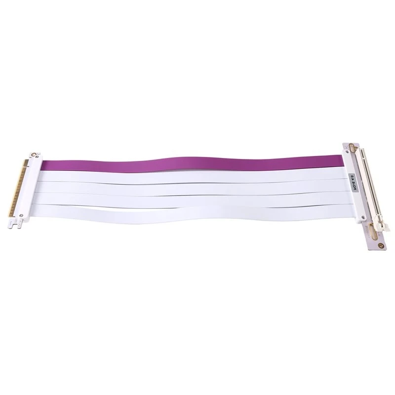 Classic-PCIE 4.0 X16 Riser Cable 30AWG PE Shielded High-Speed Flexible 90° Video Graphics Card Extender Cable 35CM