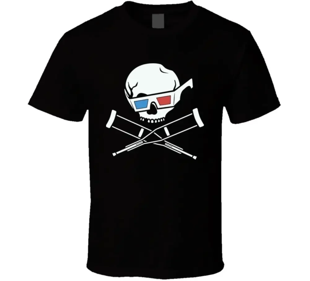Jackass 3D Movie Skull Johnny Knoxville T Shirt Summer Cotton T-Shirt Fashion 100 % Cotton Tee Shirt For Men Youth Unisex Tees