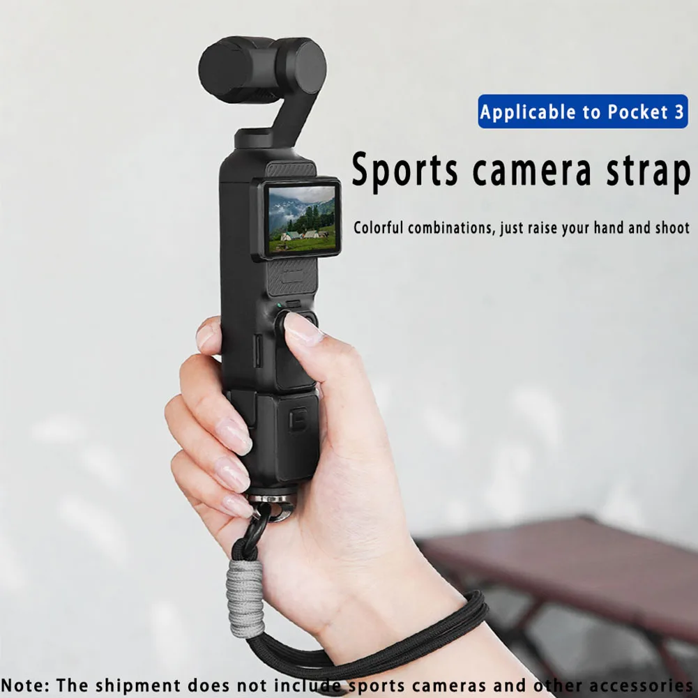 Wrist Strap for Insta360 X5/X4/X3/X2 & DJI Osmo Pocket 3 - Universal Anti-Loss Hand Lanyard, Outdoor Camera Mount Accessories