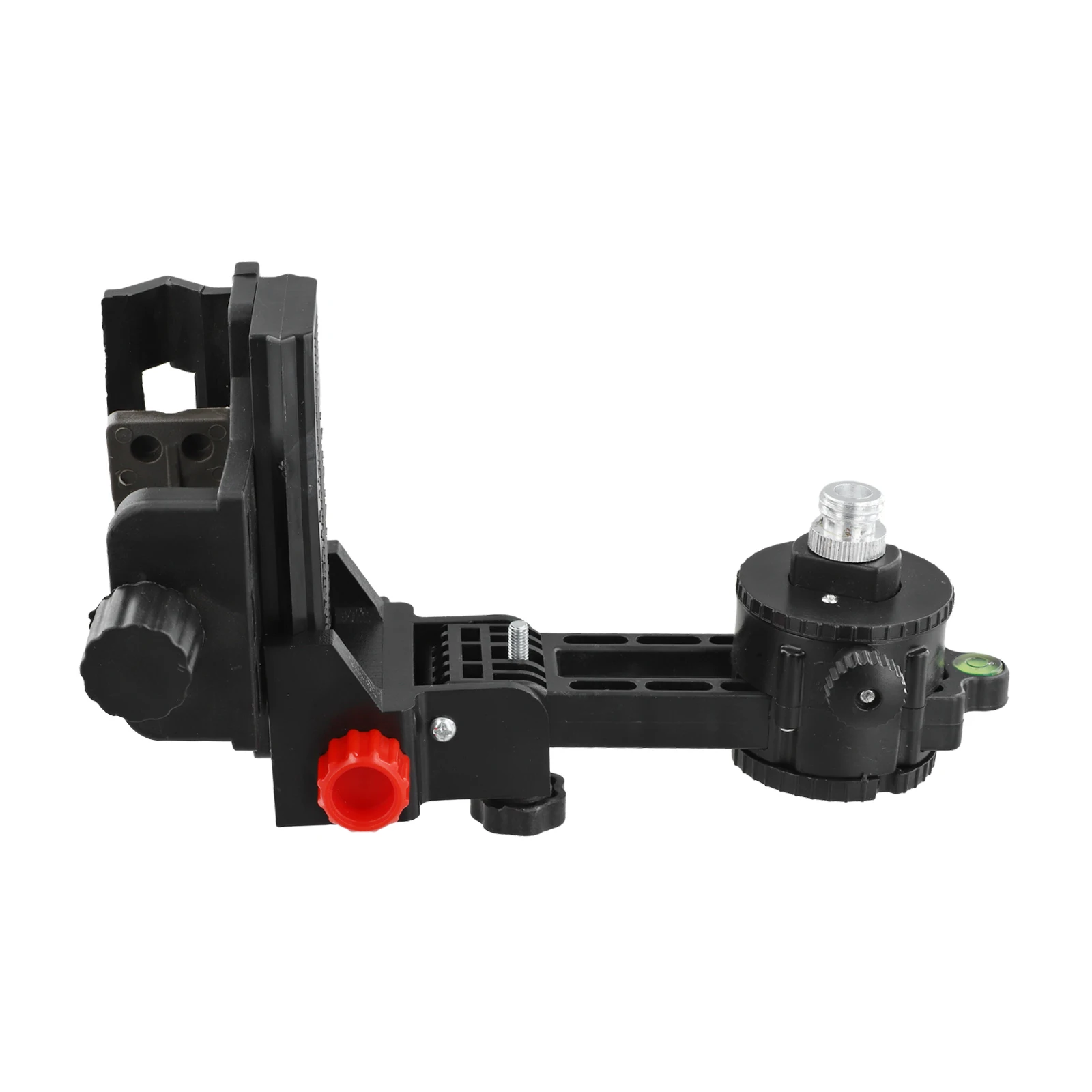 Stable Support 360 Degree Adjustment Black Adjustable Level Adapter Adapter Easy Setup Impact-Resistant Material