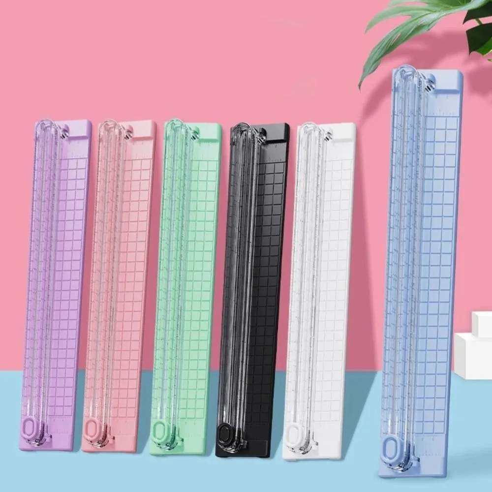 Scrapbooking Tool Paper Card Photo Paper Cutter Safe Crafts Paper Trimmer DIY Portable Paper Cutting Tool Office Home