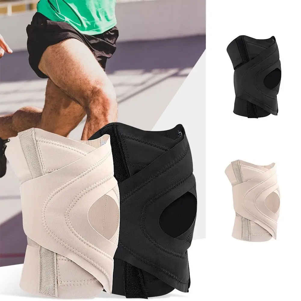

Elastic Sports Kneepad Breathable Leg Brace Protector Knee Pad Safety Ajustable Strap Knee Brace