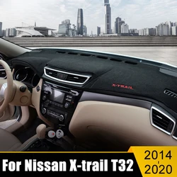 Для Nissan X-trail T32 X Trail 2014-2016 2017 2018 2019 2020 крышка приборной панели автомобиля избегайте световой коврика приборной панели коврики ковры