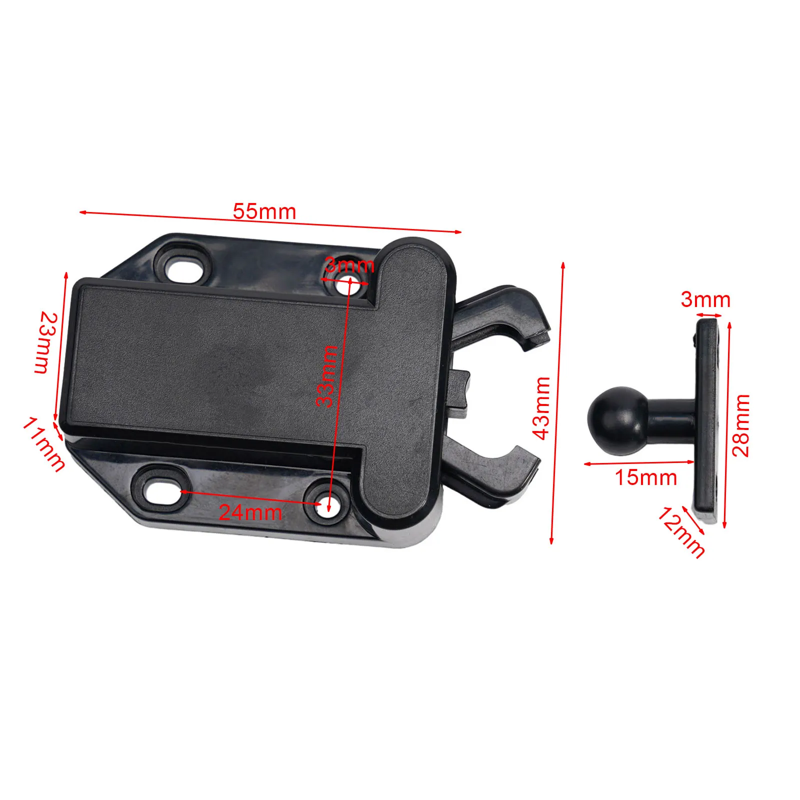 High Quality Brand New Catch Latch Push To Open Release 4pcs Beetles Drawer Cabinet Latch Catch Touch Cupboard Doors