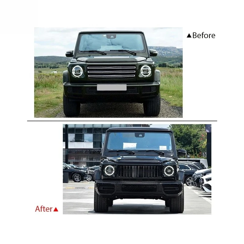 Car body accessories  For 2024 G Wagon G500 G350 Upgrade To W464 Body Kit G  Facelift 2019+