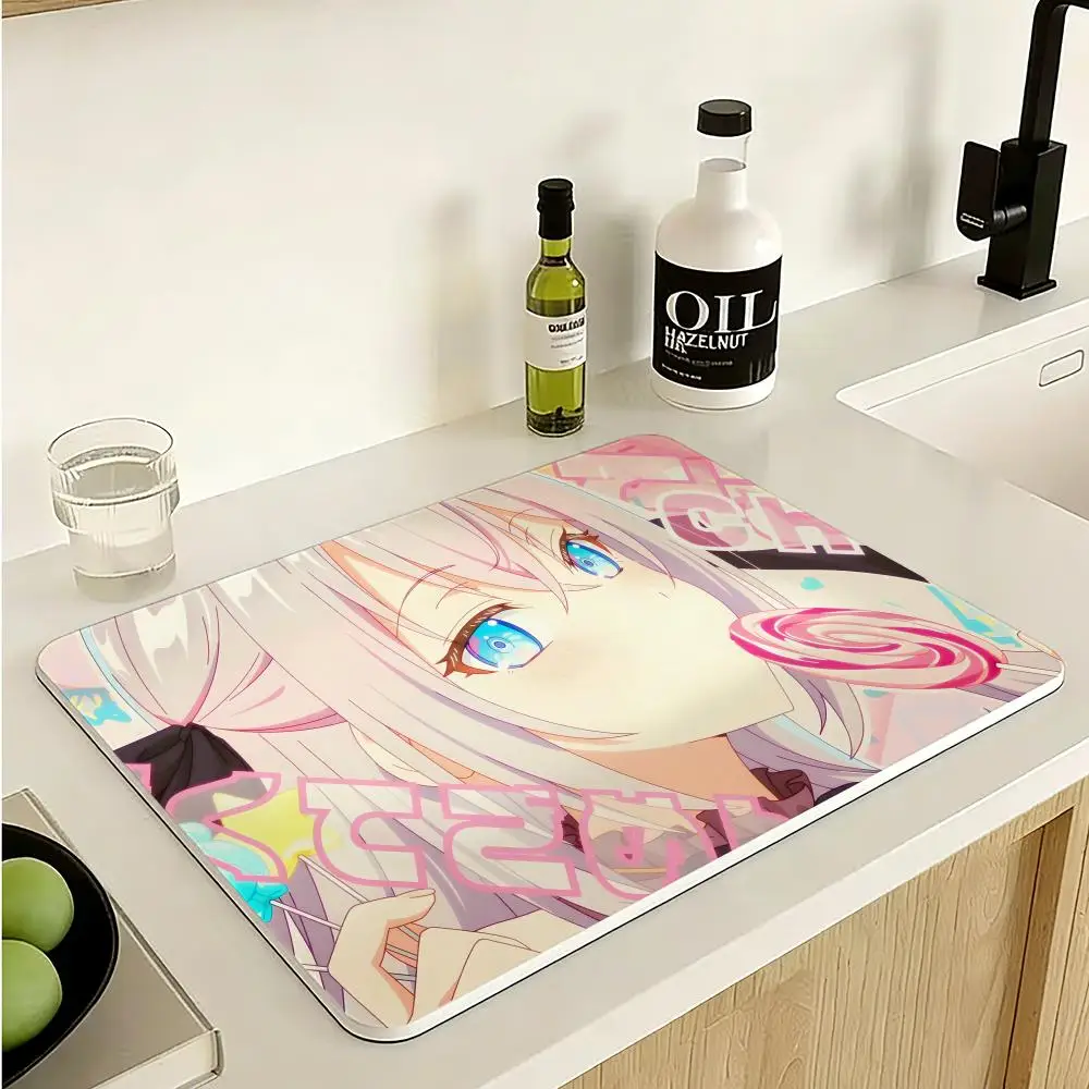 Alya Sometimes Hides Her Feelings In Russian Floor Mat Diatomite Floor Mat Fast Drying Odor Resistant Non Slip Bath Kitchen Mat