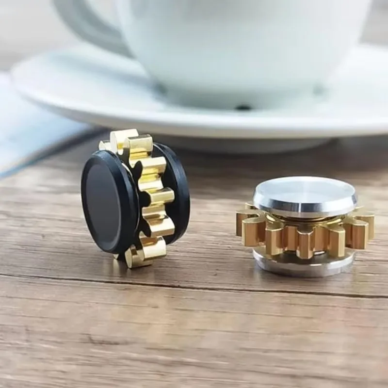 تململ سبينر ميني ميتال جير جيروسكوب لعبة ضد الإجهاد المحمولة الكبار الإجهاد المخلص التوحد أدهد الاطفال عيد ميلاد هدية الكريسماس