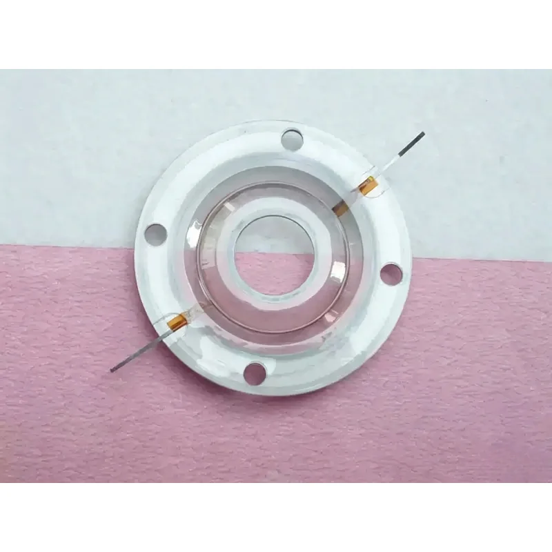 Suitable for JBL 2408H-1 2408H 38BMS Super Tweeter Diaphragm, Gold Pure Aluminum Flat Wire Voice Coil