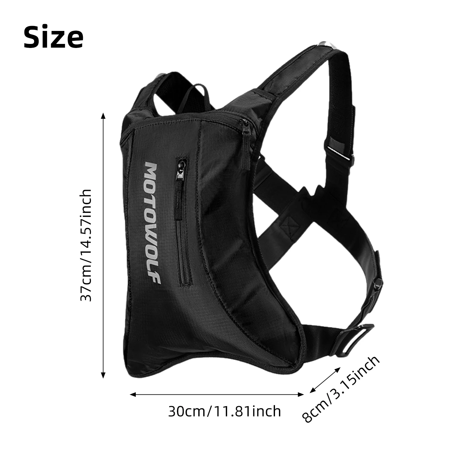 6L Motorcycle Hydration Backpack with 2L Water Bladder Set For MTB Off-Road Motocross Racing Backpack Water Bladder Combo
