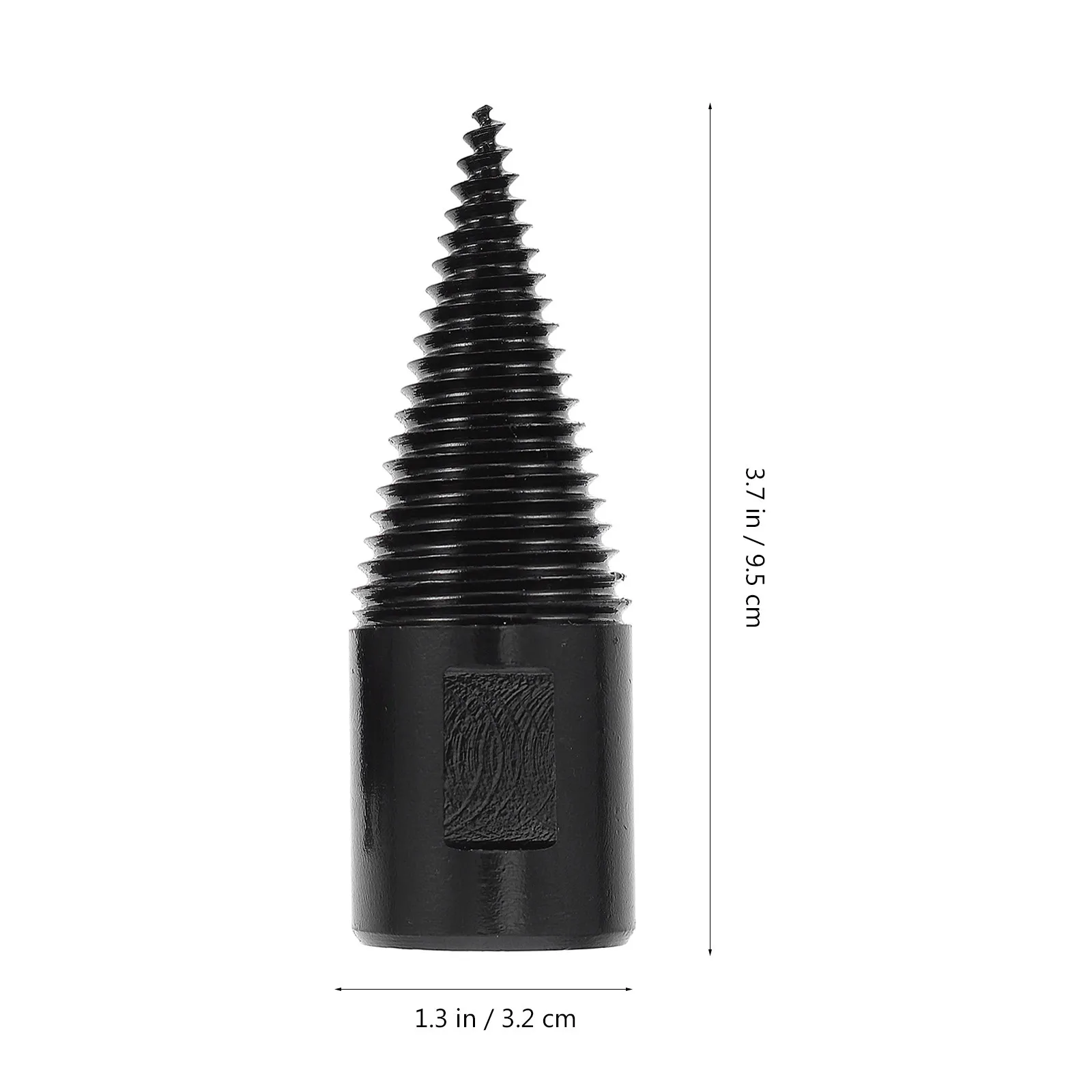 4Pcs Electric Splitter Drill Bit Kit Integral Forged Construction High Durability Firewood Drill Bits for Fast Efficient Wood