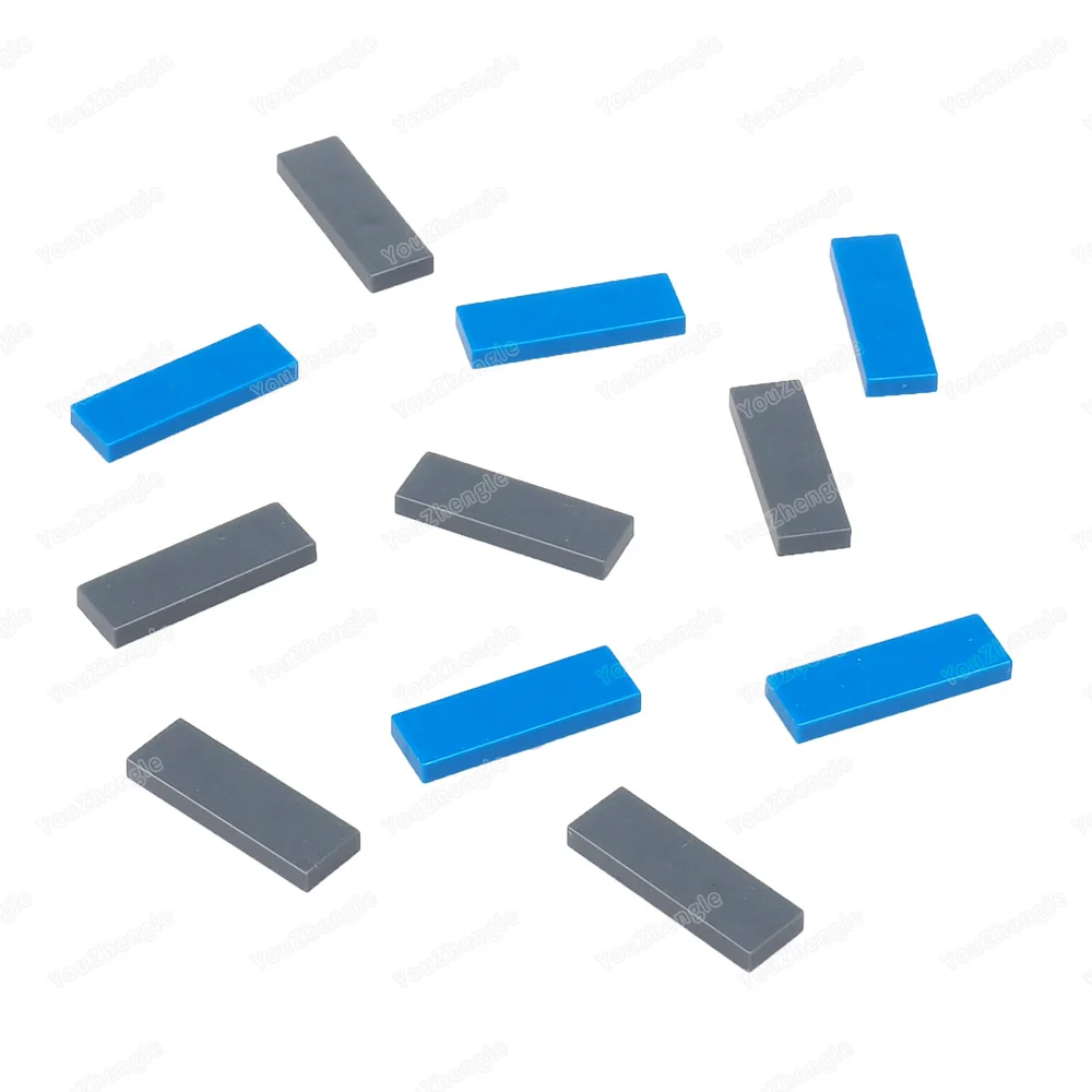 63864 Bouwsteen 1x3 Dots Low Board Tegels Accessoires Kleine Deeltjes Model Figuren Scènes Militaire Stad Kind Geschenken diy Speelgoed