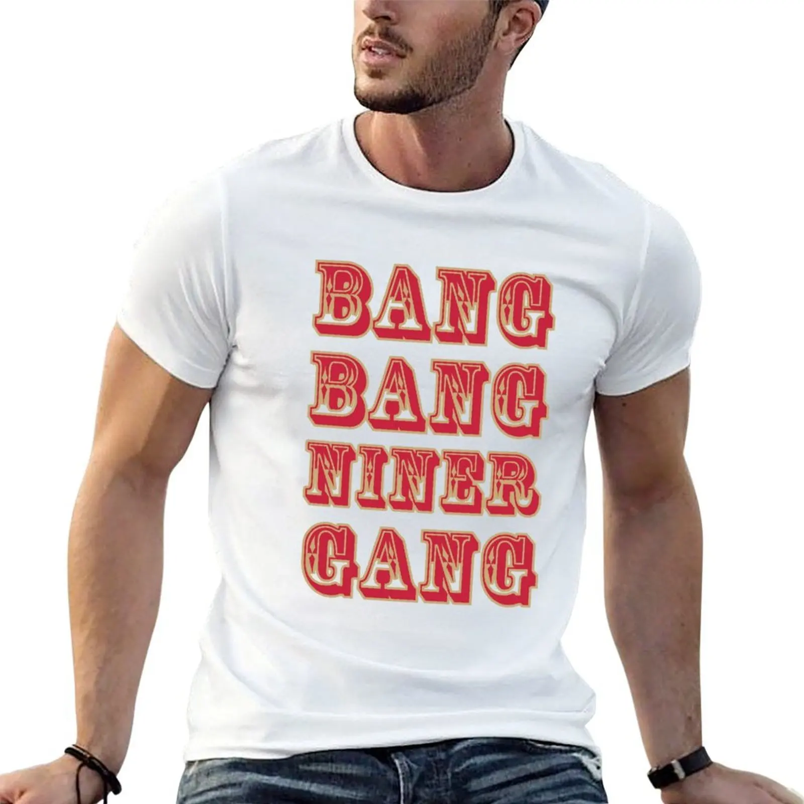 BANG BANG NINER GANG T-Shirt funny gifts custom t-shirts mens designer clothes