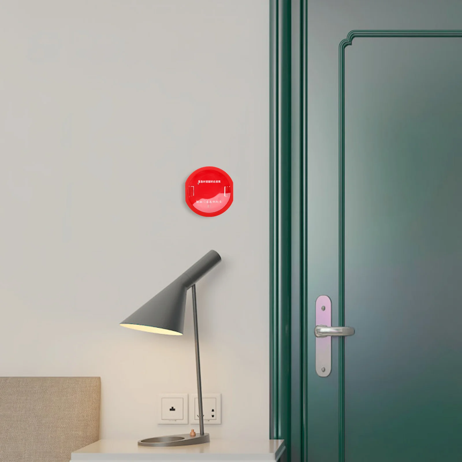 

Wall Mounted Emergency Key Box Durable Plastic Lockbox Fire Safety Access Cabinet Secure Locking Mechanism Easy Installation