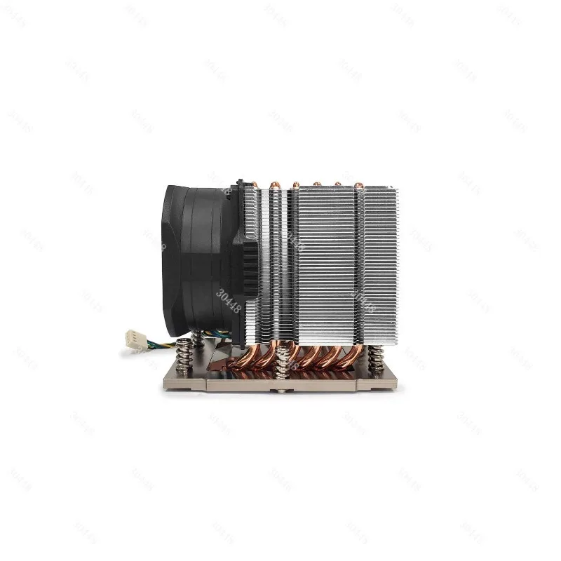 Amd sp5 3u servidor ativo cpu cooler soquete lga 6096 para ecyc 9004 genoa bergamo 6 heatpipes 500w tdp dissipador de calor de alto desempenho