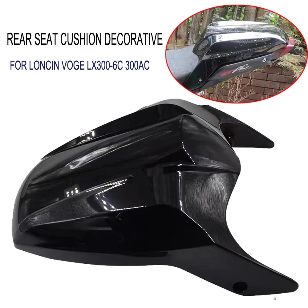 

For Loncin Voge LX300-6C 300AC Motorcycle Retrofitted Rear Seat Cushion Decorative Cover Apply