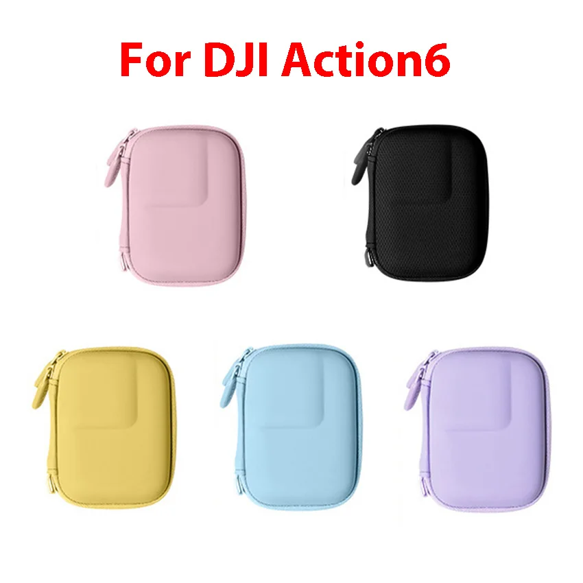 

For DJI Action6 Storage Case Portable Single-Unit Shockproof Waterproof Case Action Camera Accessories