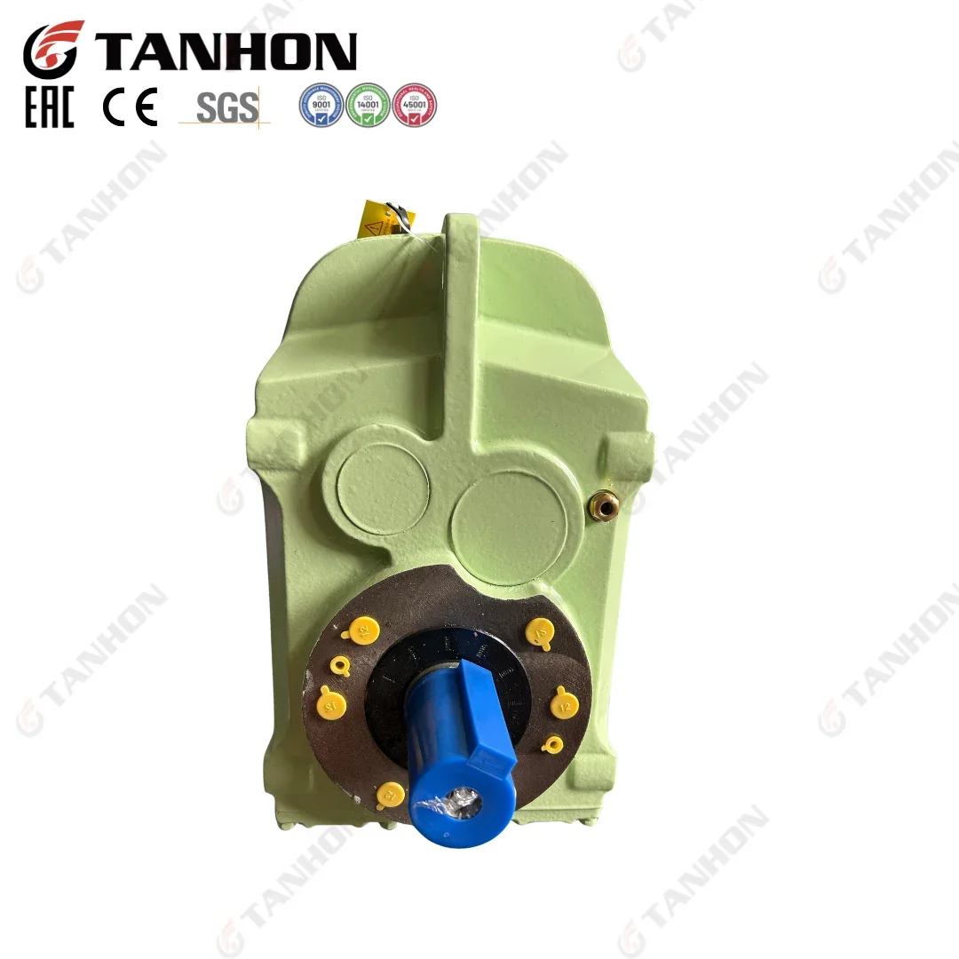 Parallel Shaft Helical Speed Reducer with Hollow Shaft 500 Rpm 1:7 4hp Motor Reduce Used Agriculture Industrial Helical Gearbox